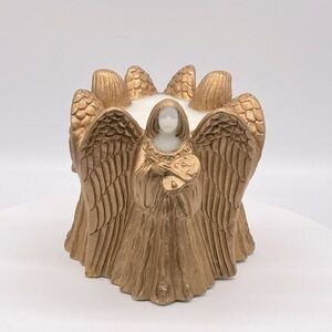 Angel Choir  Molded Vintage Pillar Candle